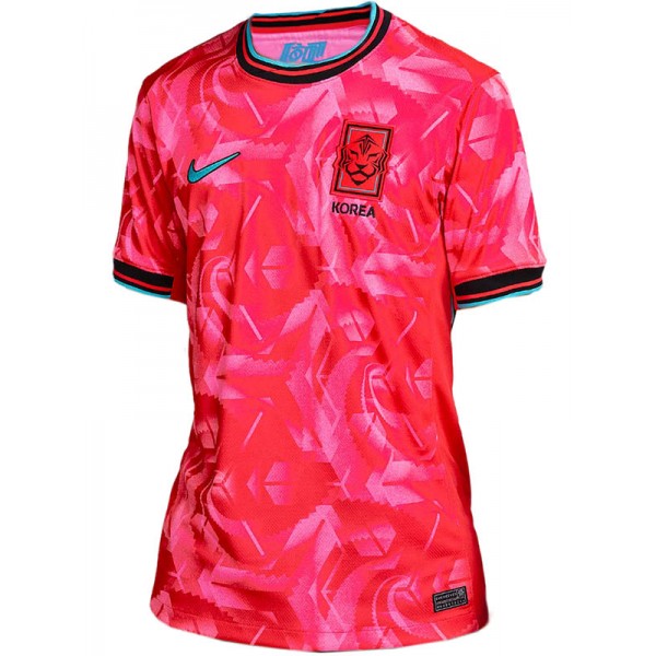 South Korea home jersey soccer uniform men's first sportswear football kit top shirt 2024-2025